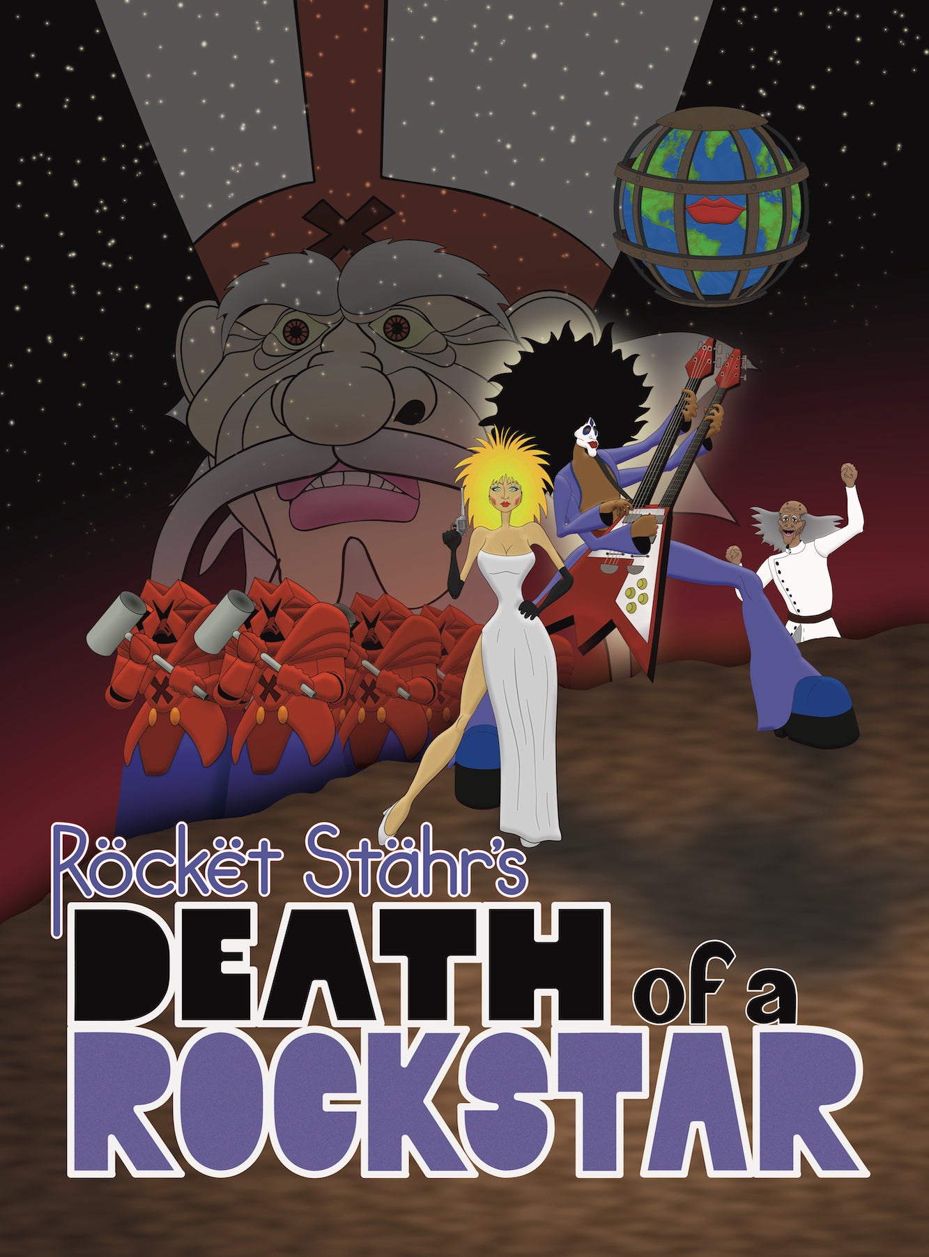 DIGITAL DOWNLOAD OF FULL MOVIE - "RÖCKËT STÄHR'S DEATH OF A ROCKSTAR"