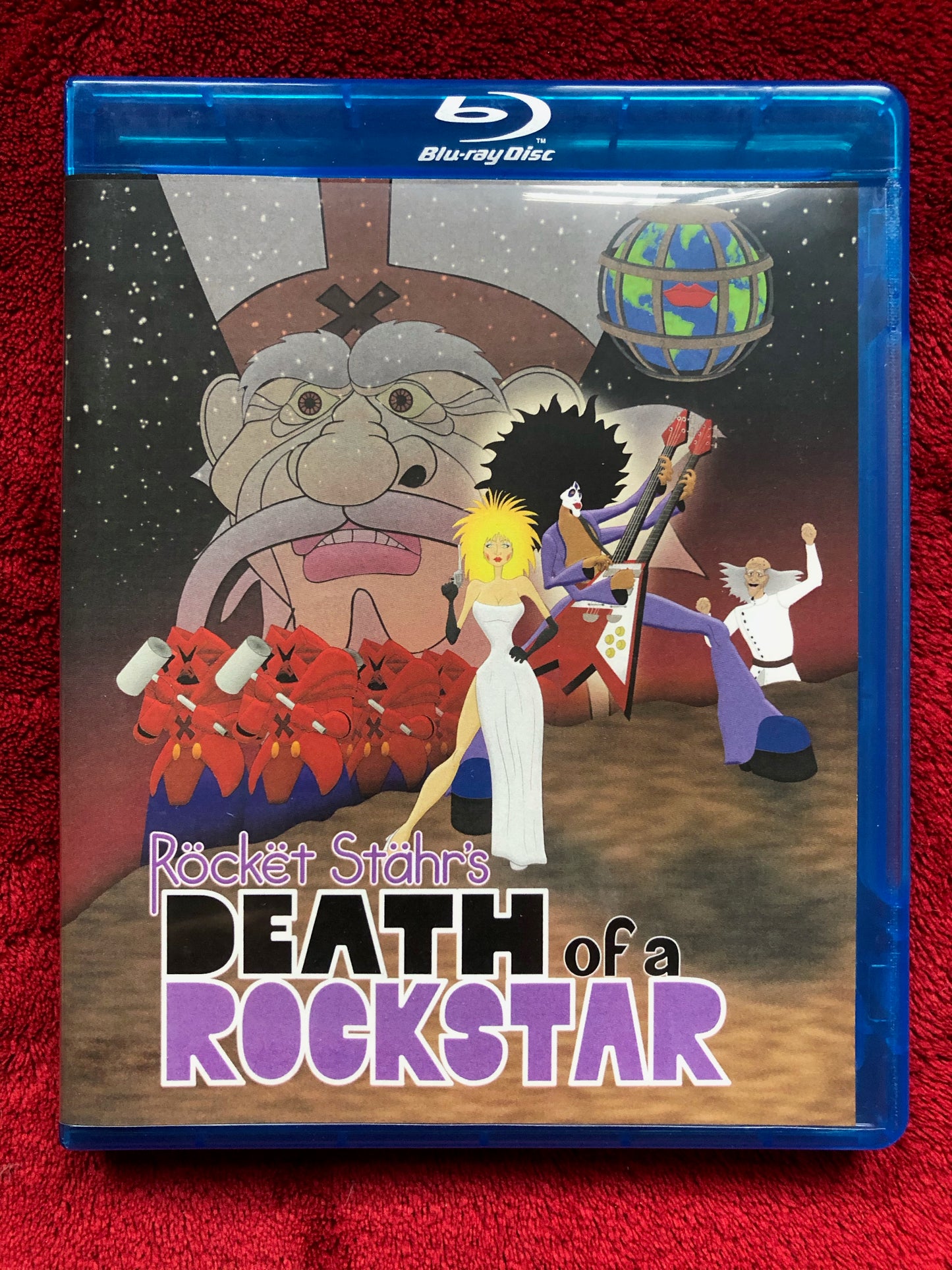"Death of a Rockstar" feature film on Blu Ray (with BONUS FEATURES!)